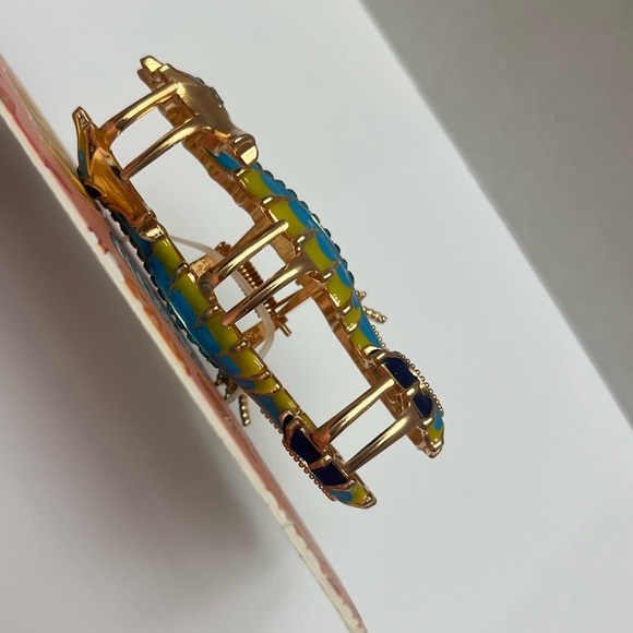 NWT ⚜️🩵⚜️ Piper K Gorgeous Seahorse Hair Claw Clip - Picture 10 of 13